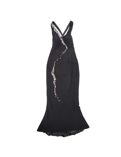 Robe longue Scherrer noire