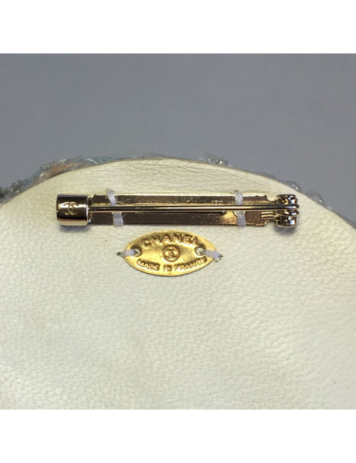 xxx Broche CHANEL en tweed multicolore