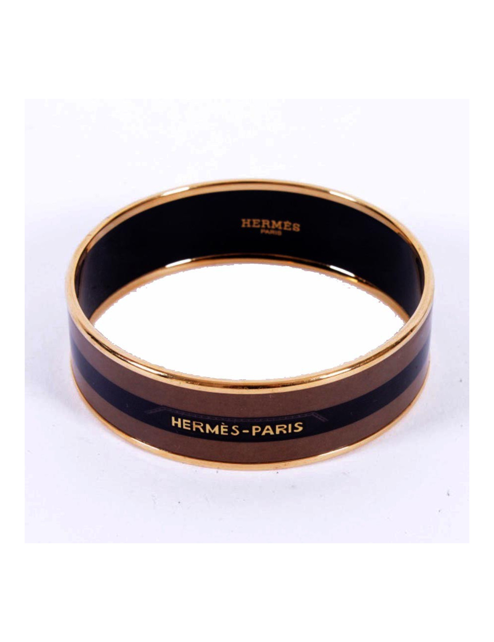 Bracelet HERMES en émail  PM