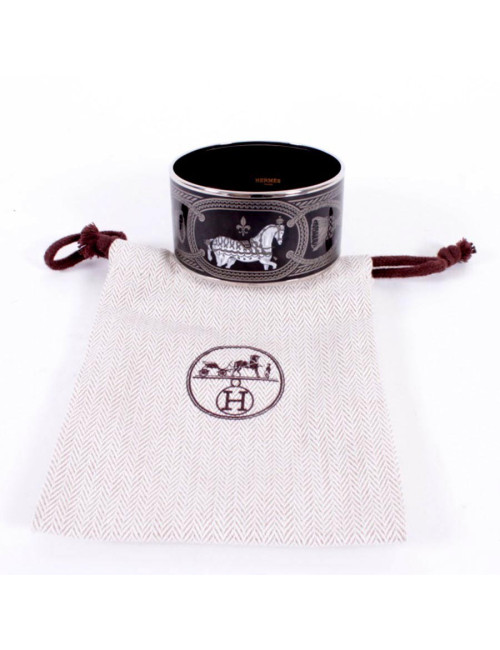 Bracelet émaillé HERMES Branbourg