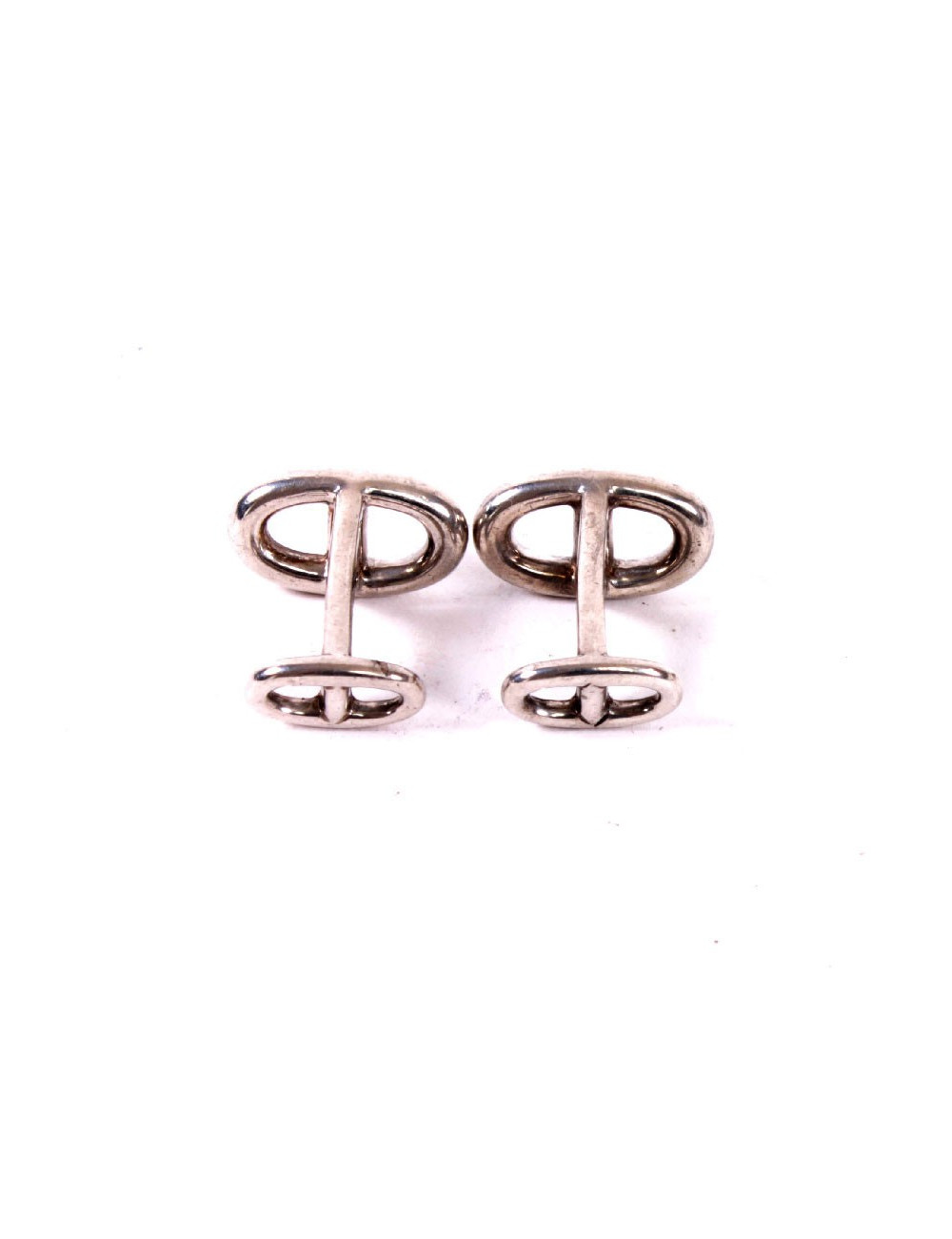 Cufflinks silver massive HERMES