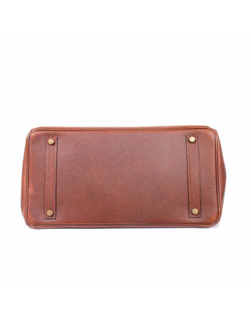 Birkin 35 HERMES cognac leather