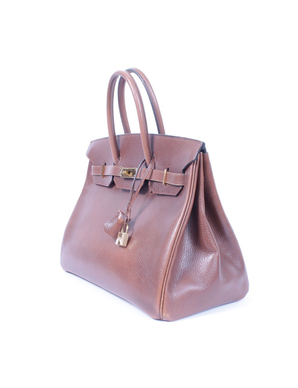 Birkin 35 HERMES cognac leather