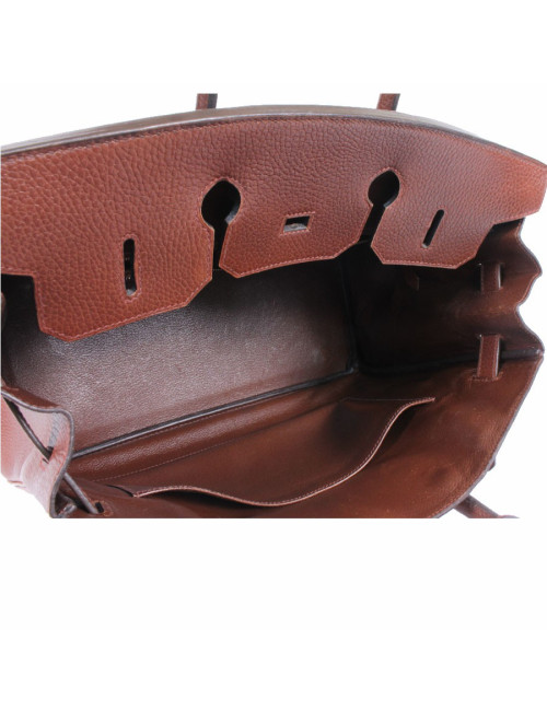 Birkin 35 HERMES cognac leather