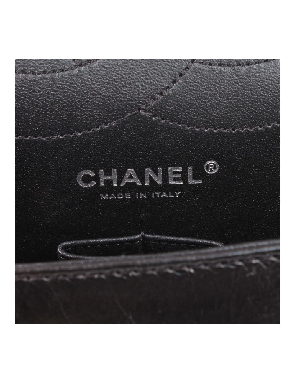 Sac 2.55 CHANEL so black