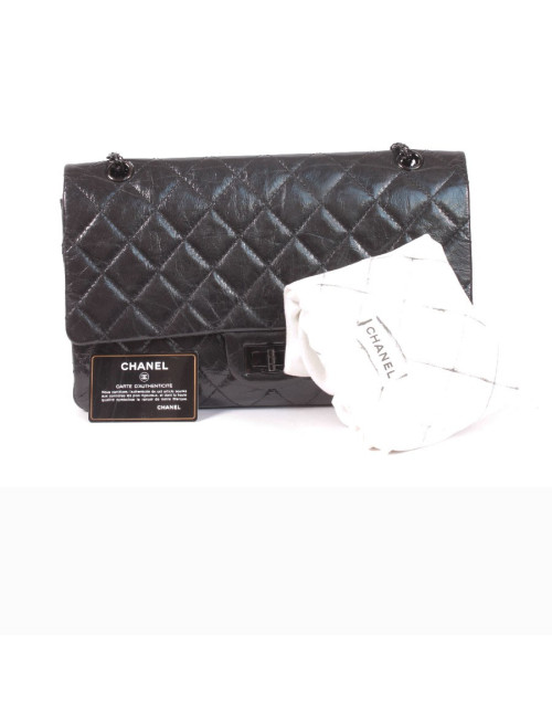 Sac 2.55 CHANEL so black