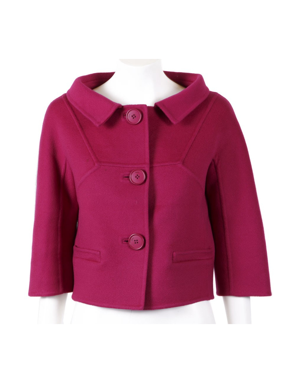 Veste DIOR rouge fushia