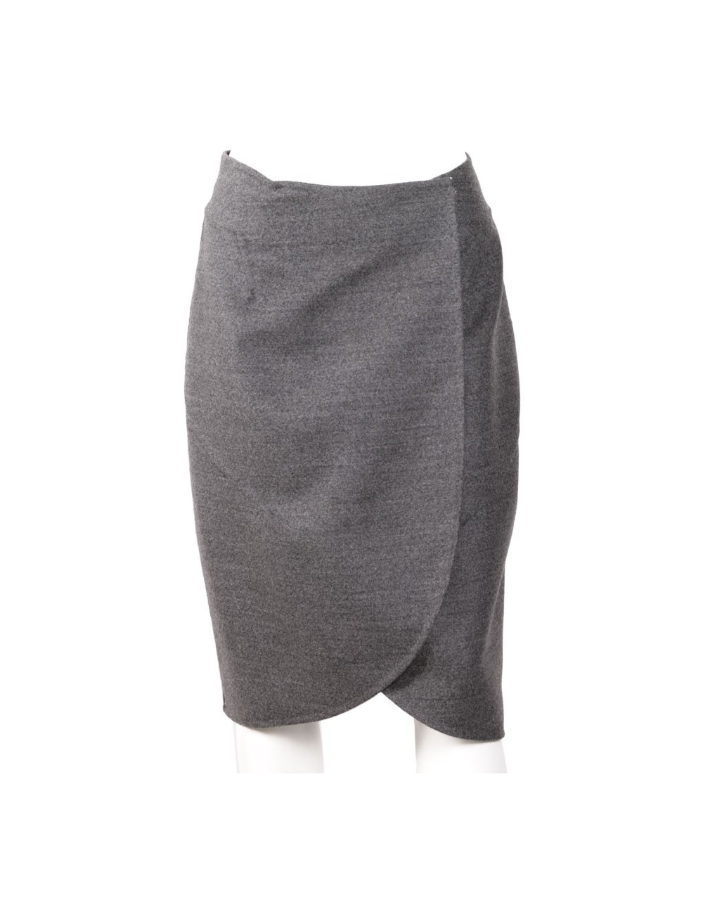 Jupe YVES SAINT LAURENT T 40  grise