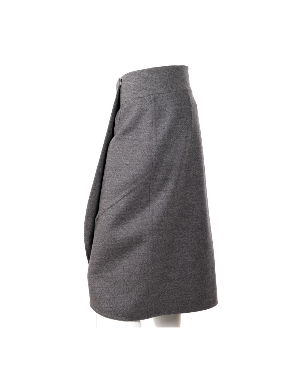 Jupe YVES SAINT LAURENT T 40  grise