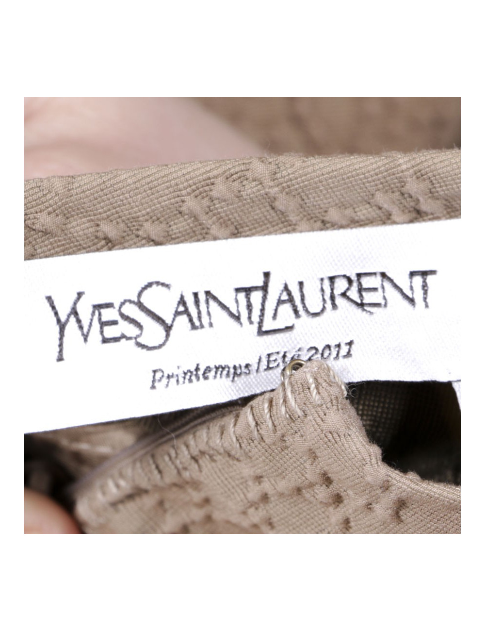 Robe dos nu YVES SAINT LAURENT T 38