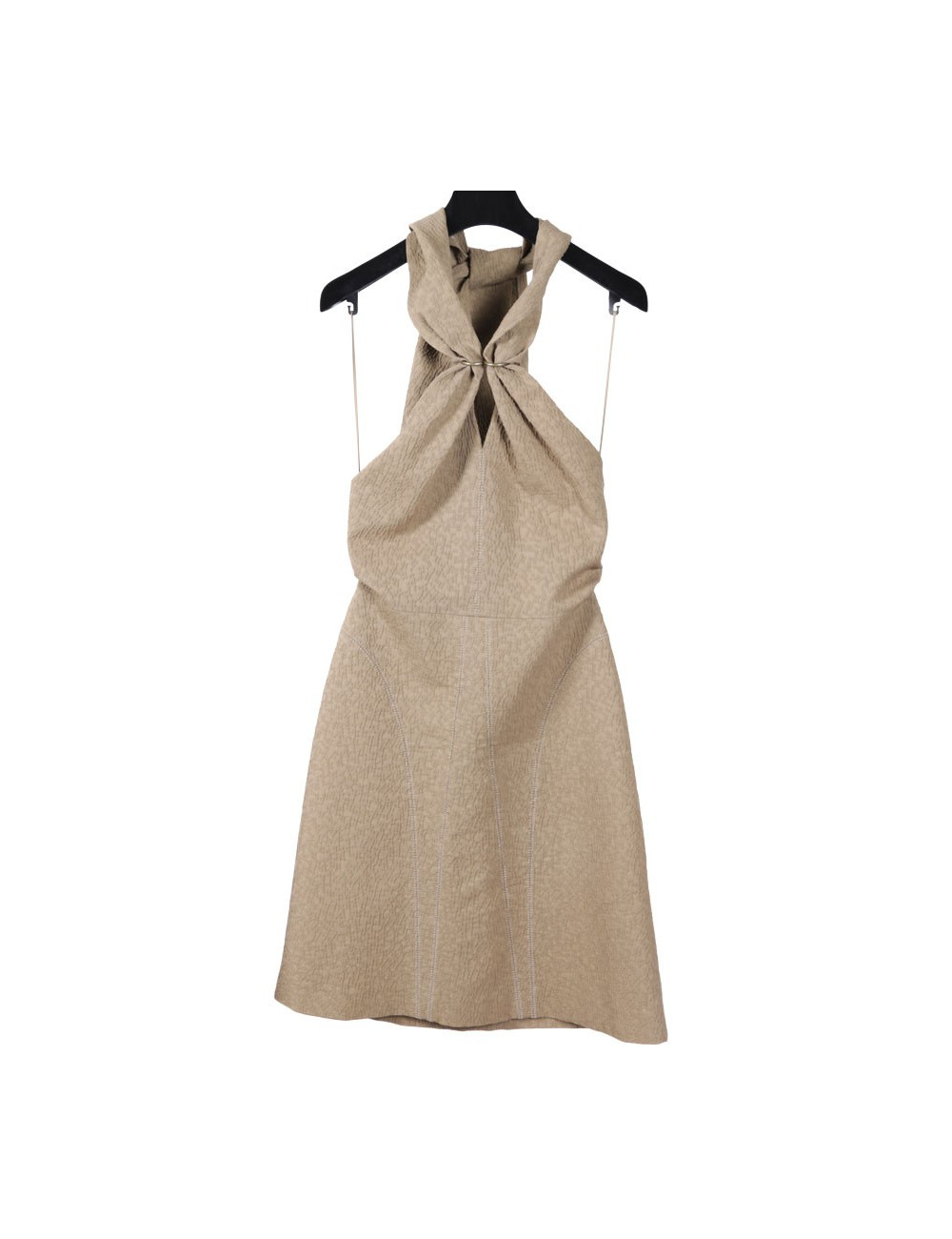 YVES SAINT LAURENT T 38 backless dress