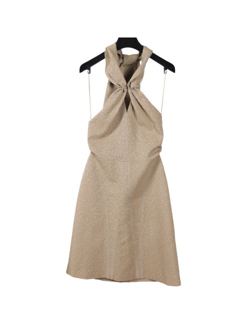 YVES SAINT LAURENT T 38 backless dress