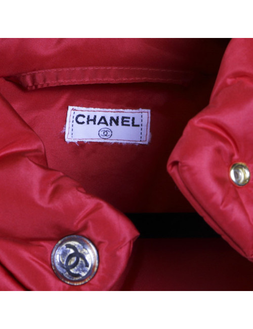 Doudoune rouge CHANEL Vintage 