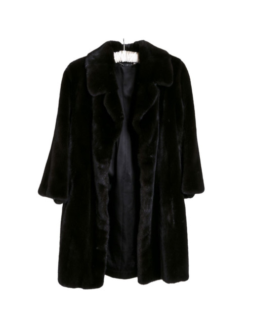 P T blackglama mink coat