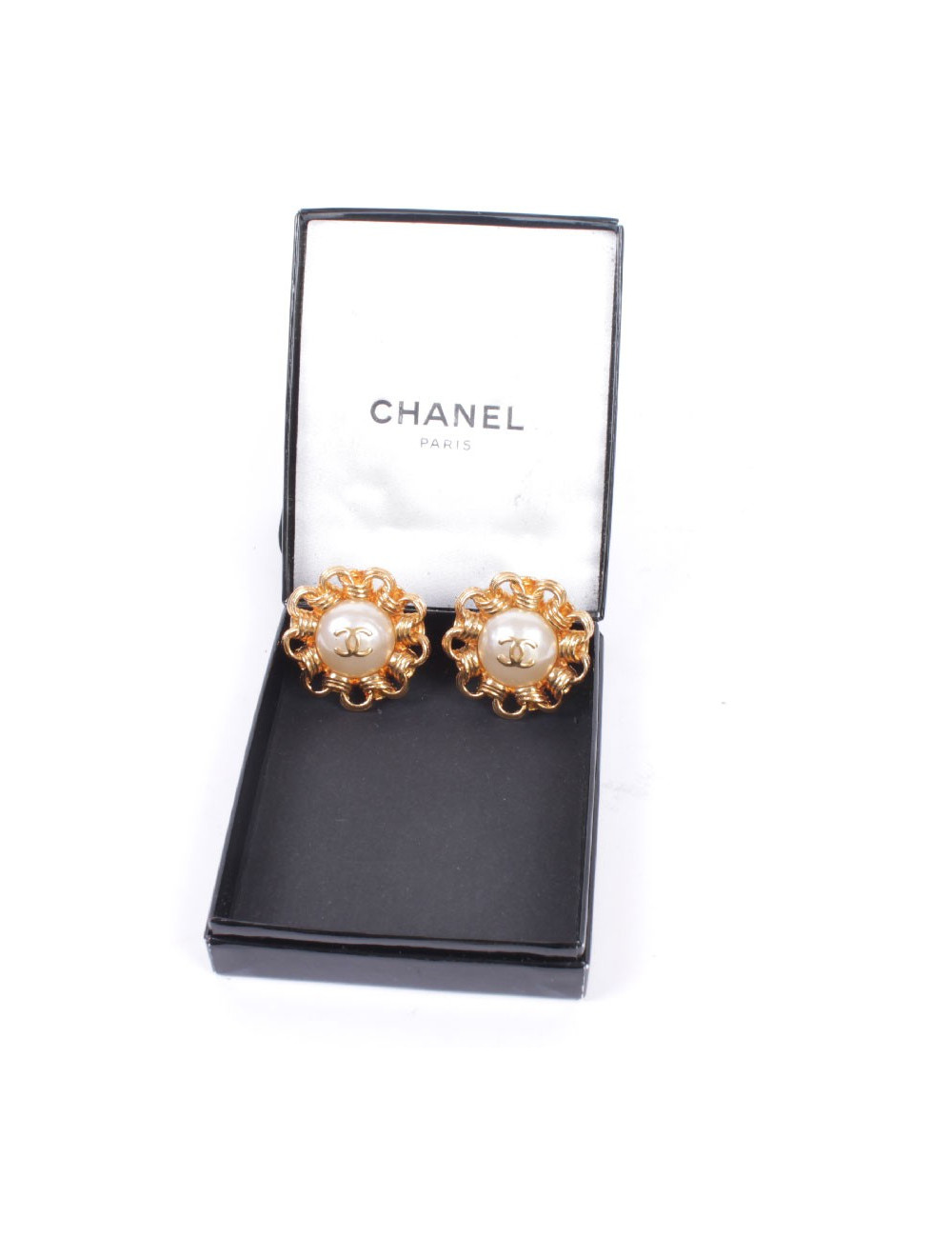 Boucles d'oreille Clips CHANEL Vintage