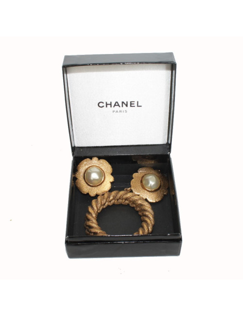 Boucles d'oreille clips CHANEL Vintage