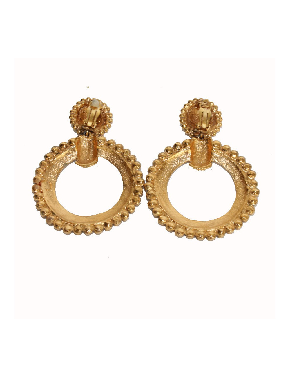Boucles d'oreille clips CHANEL Vintage
