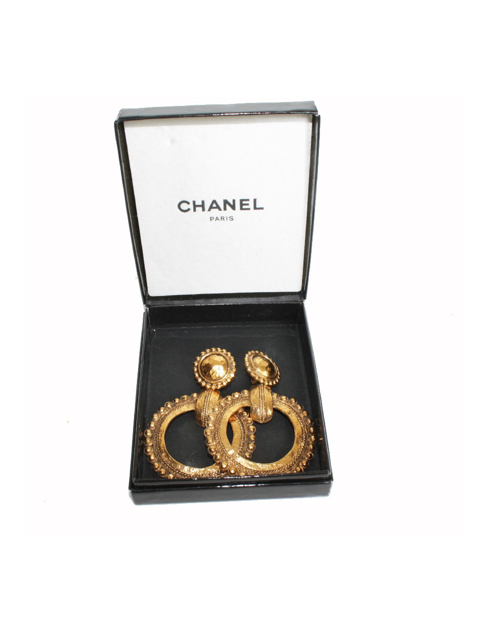 Boucles d'oreille clips CHANEL Vintage