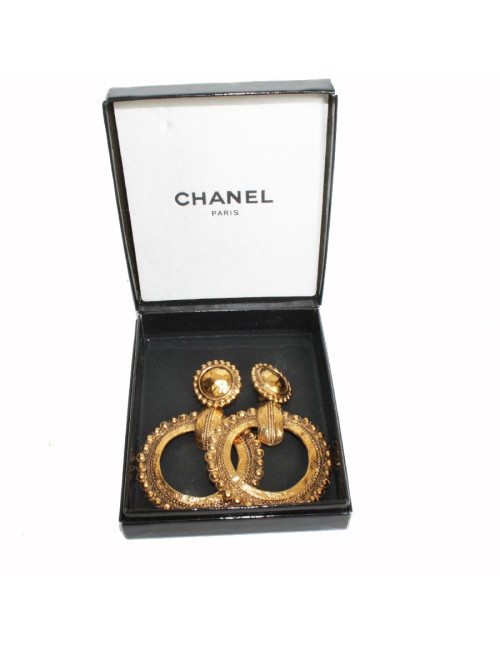 Boucles d'oreille clips CHANEL Vintage