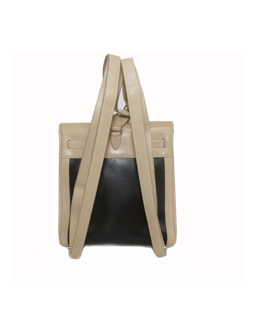 Sac à dos Kelly HERMES cuir et amazonia