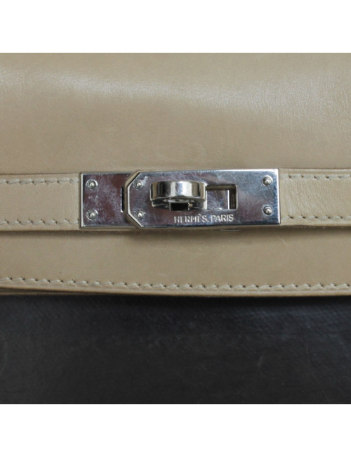 Sac à dos Kelly HERMES cuir et amazonia