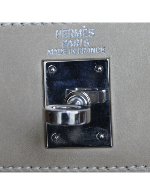 Sac à dos Kelly HERMES cuir et amazonia