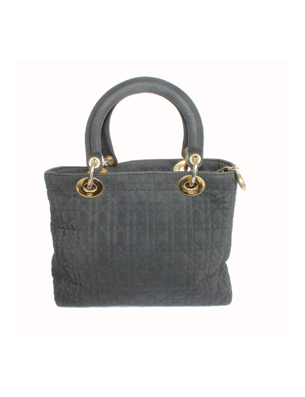 Sac DIOR Lady D toile noire