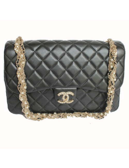 Black timeless CHANEL bag