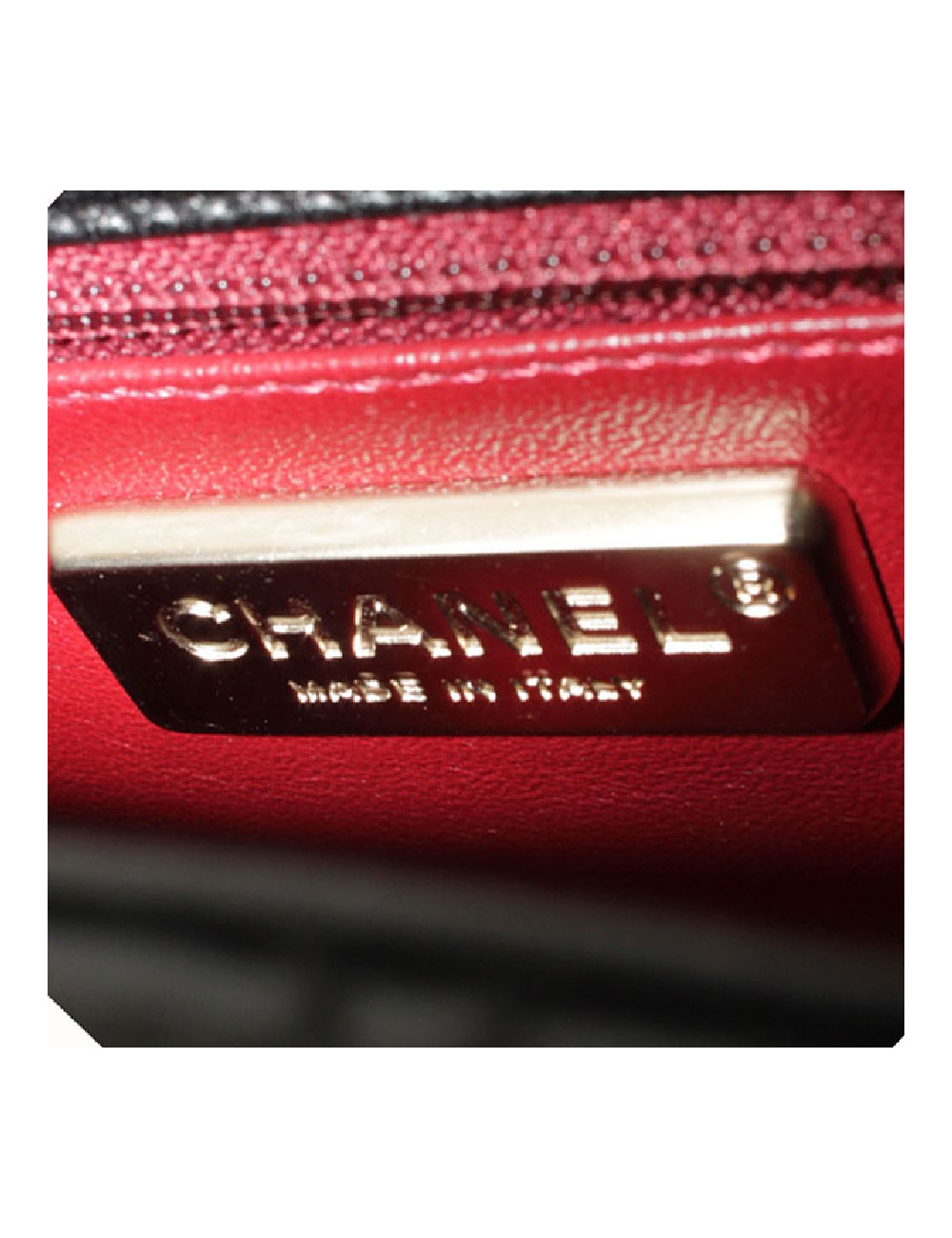 Black timeless CHANEL bag