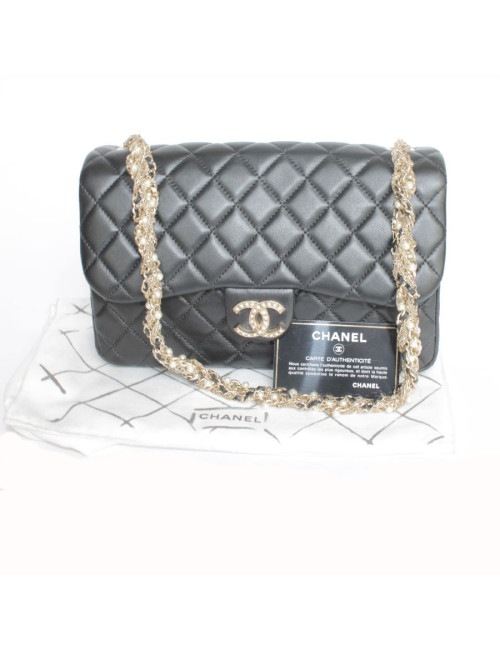 Black timeless CHANEL bag