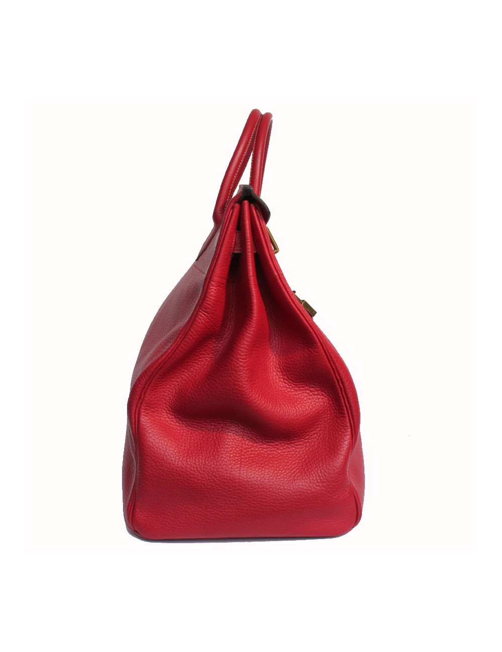 Sac Haut à courroies HERMES cuir togo 