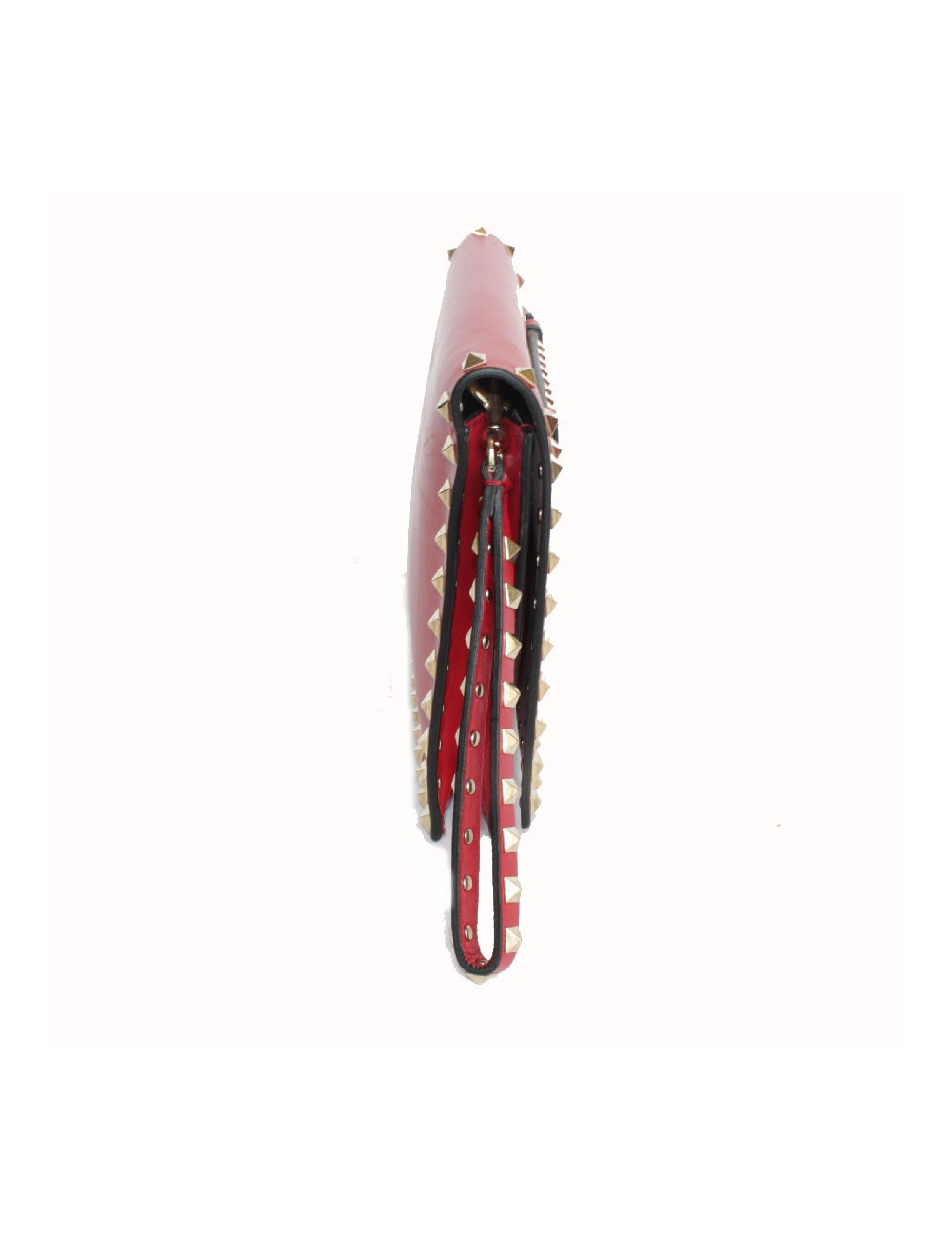 Pochette  rockstud VALENTINO GARAVANI rouge