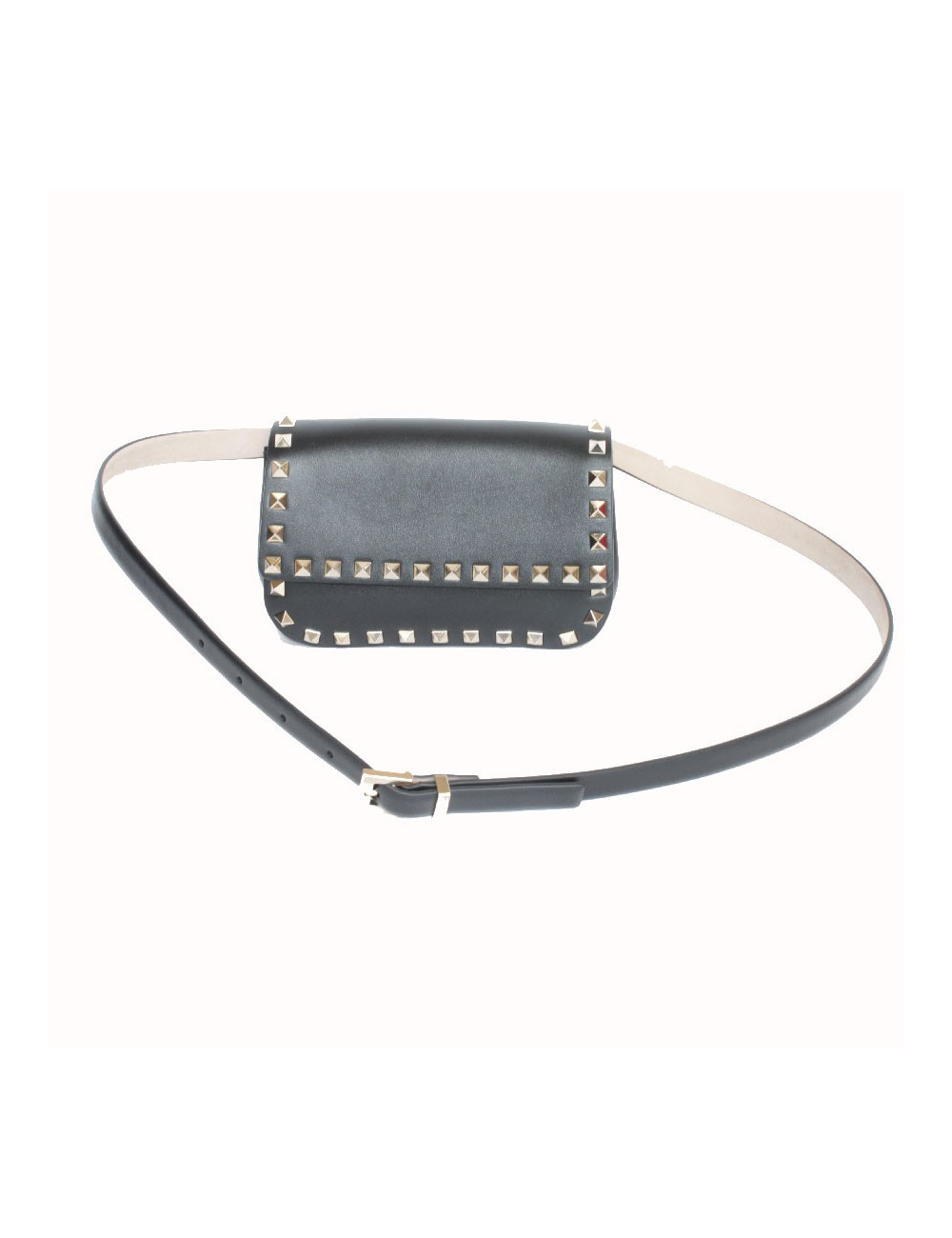 Pochette et ceinture Rocksud VALENTINO GARAVANI noire