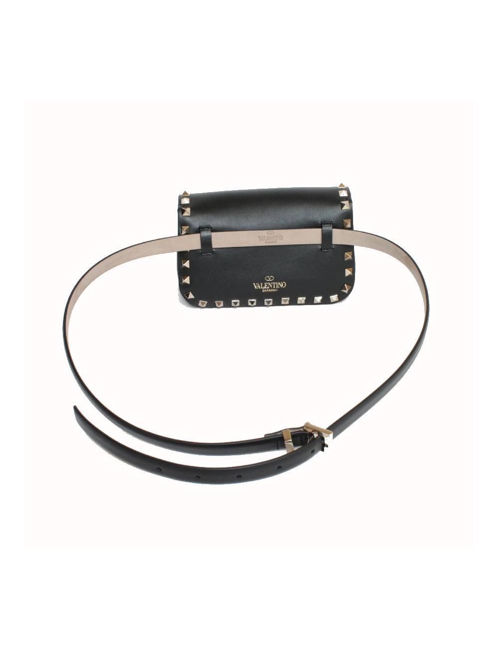 Pochette et ceinture Rocksud VALENTINO GARAVANI noire