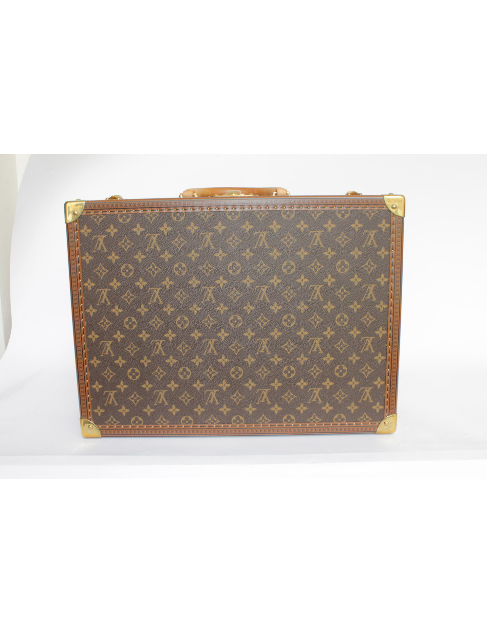LOUIS VUITTON Bisten 50 monogram canvas suitcase