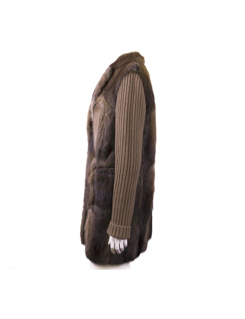 Manteau CHLOE T 38 fourrure