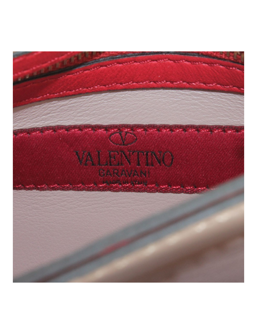 Pochette  rockstud VALENTINO GARAVANI rouge