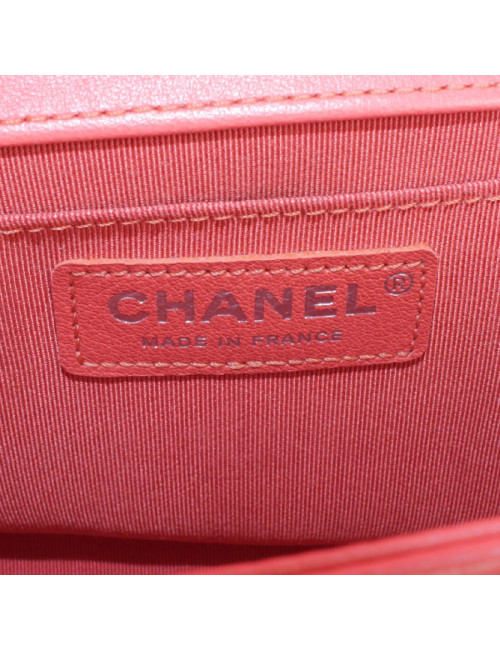 Sac Boy CHANEL tweed multicolore