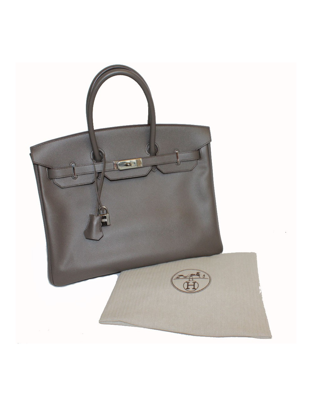 Birkin 35 HERMES epsom étoupe 