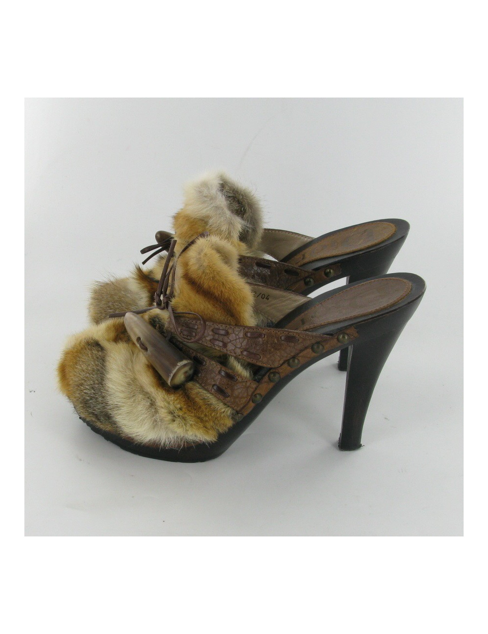 Sabot en fourrure DIOR