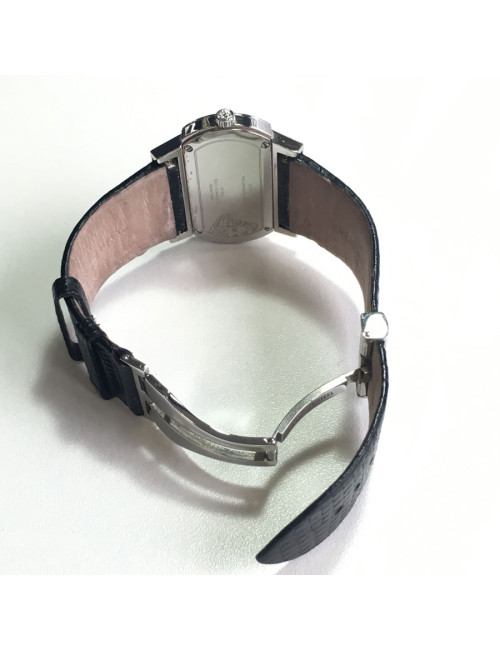 xxx Montre VERSACE en acier et cuir 