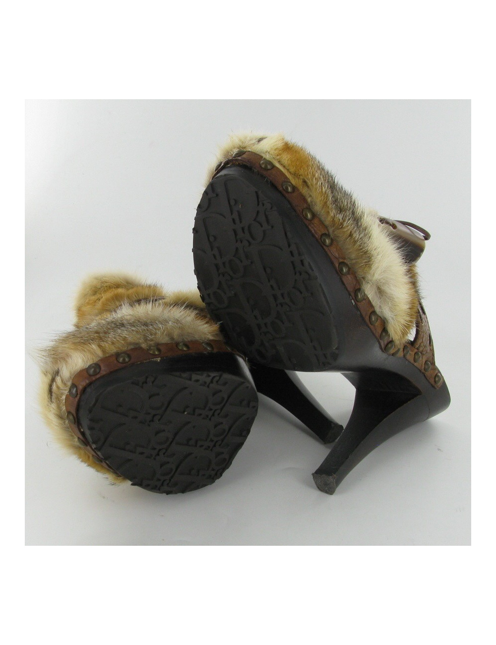 Sabot en fourrure DIOR