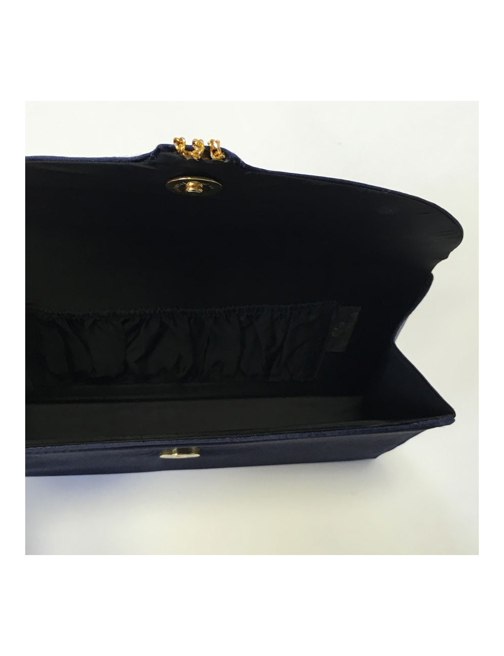 Cover of the evening VAN CLEEF & ARPELS blue satin