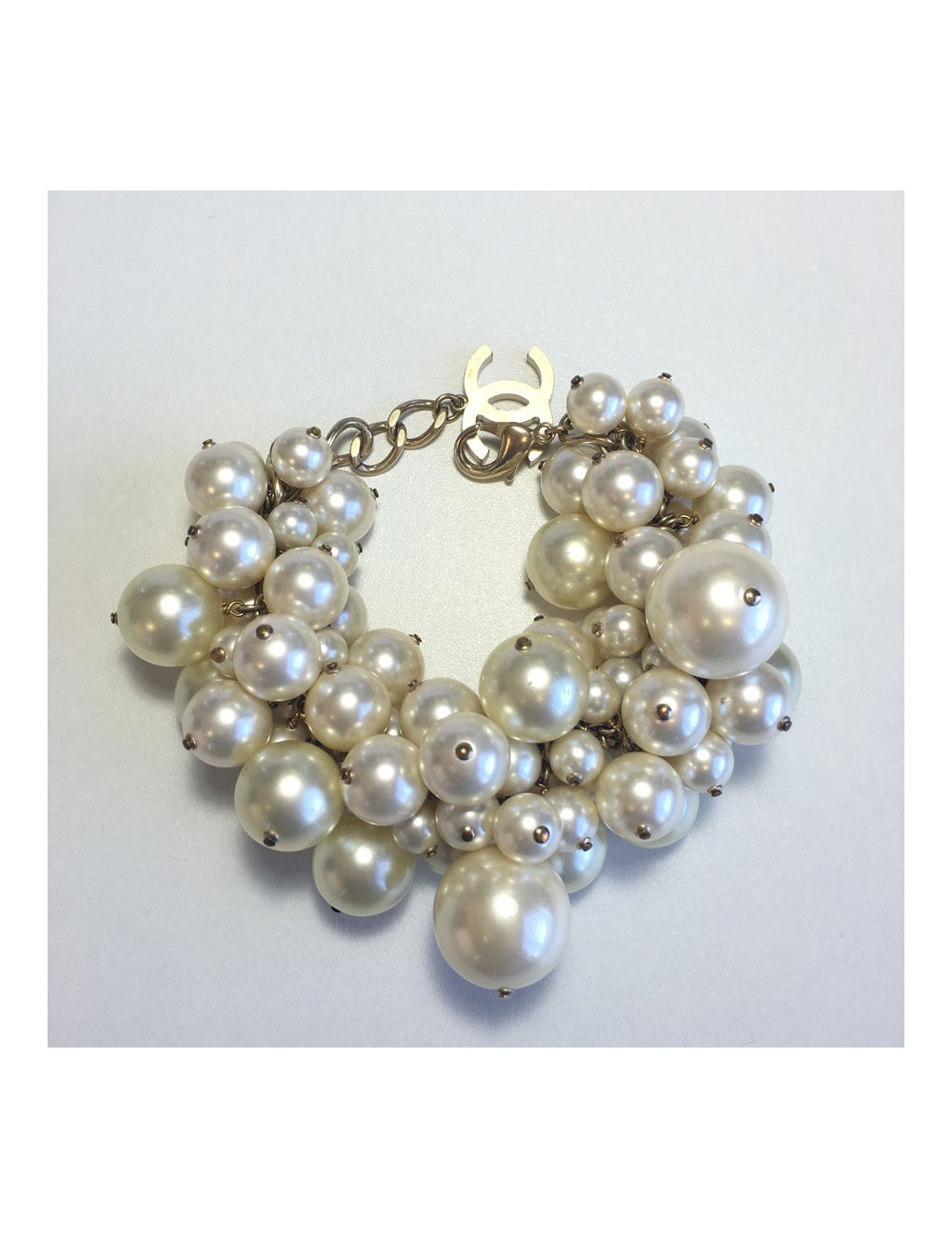 CHANEL Pearly Beads Bracelet