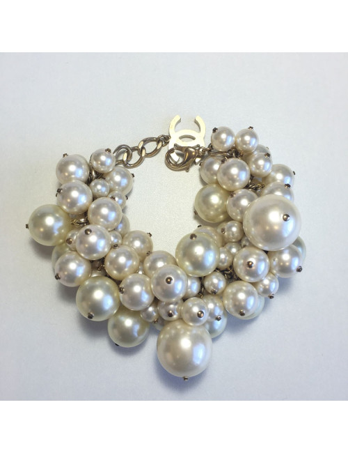 CHANEL Pearly Beads Bracelet