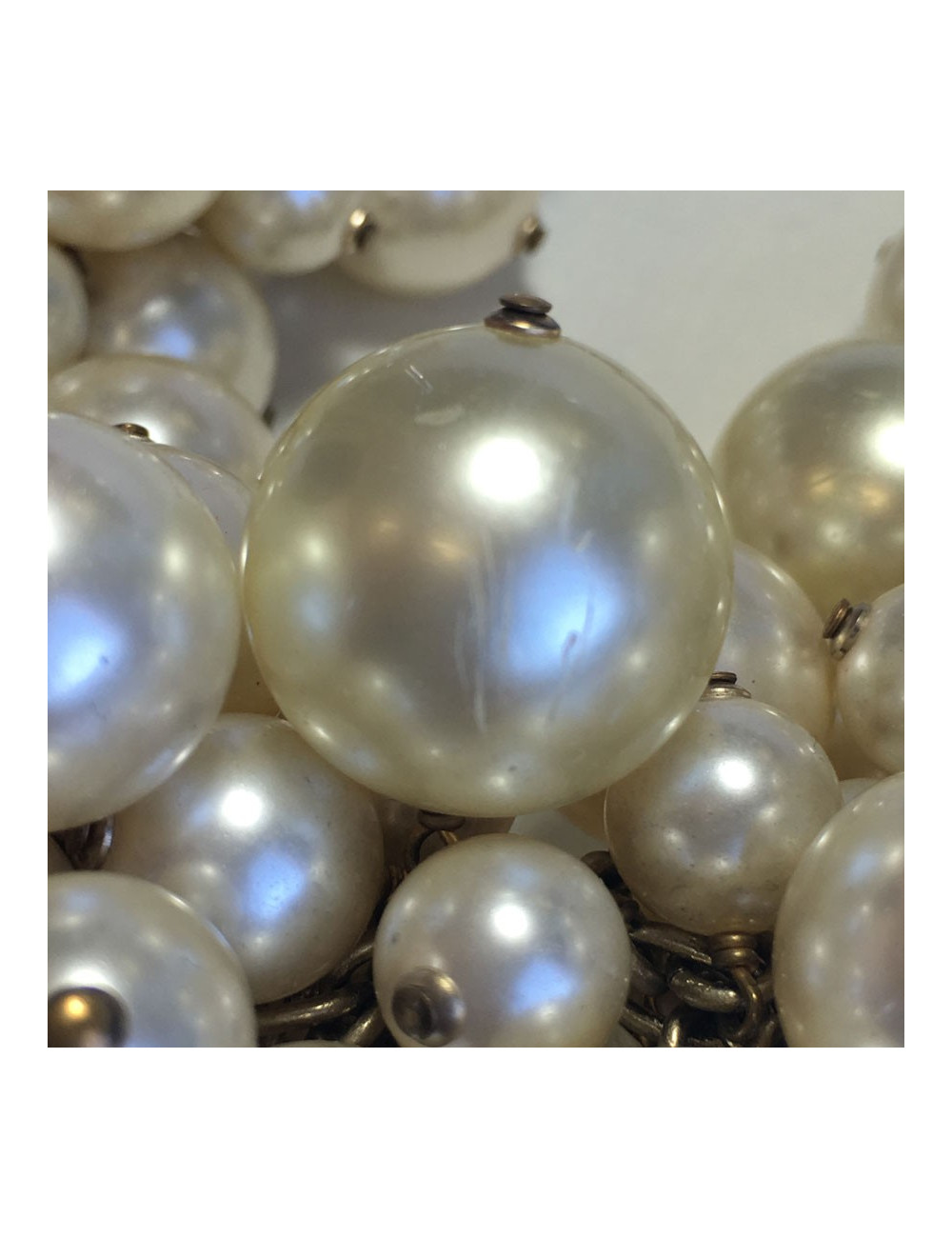 CHANEL Pearly Beads Bracelet