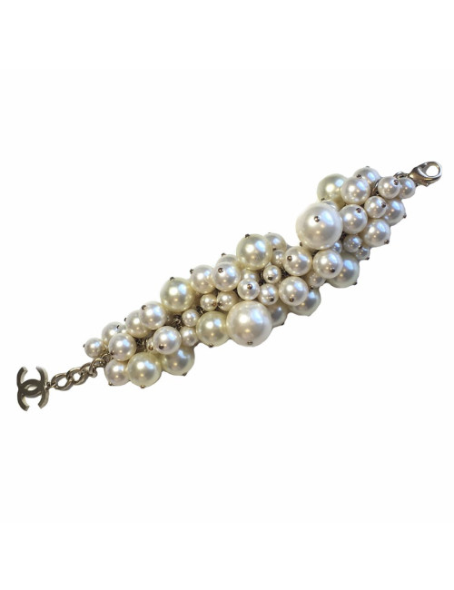 CHANEL Pearly Beads Bracelet