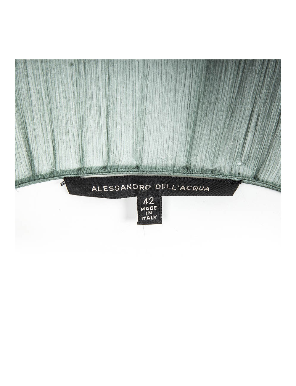 Dress ALESSANDRO DELL'ACQUA silk almond T38