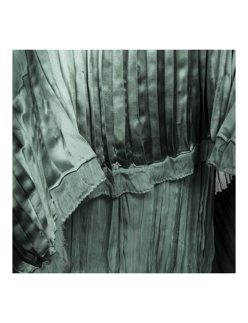 Robe ALESSANDRO DELL'ACQUA soie amande T38