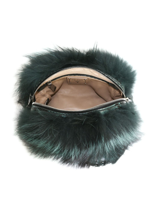 Sac PRADA en renard et lézard 